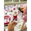 Conj. 4 Pai Natal para copo
